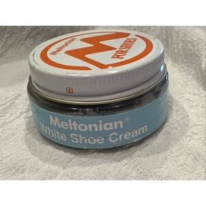 MELTONIAN SHOE CREAM Shoe Polish Cream White Unused Discontinued